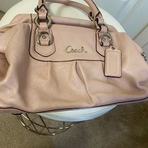 Light pink Coach bag
